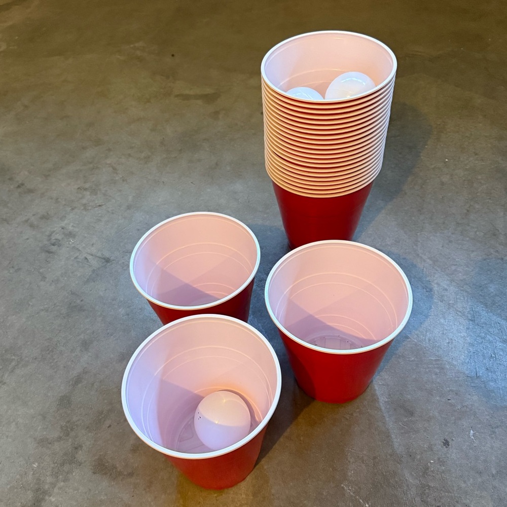 Giant Beer Pong outdoor game